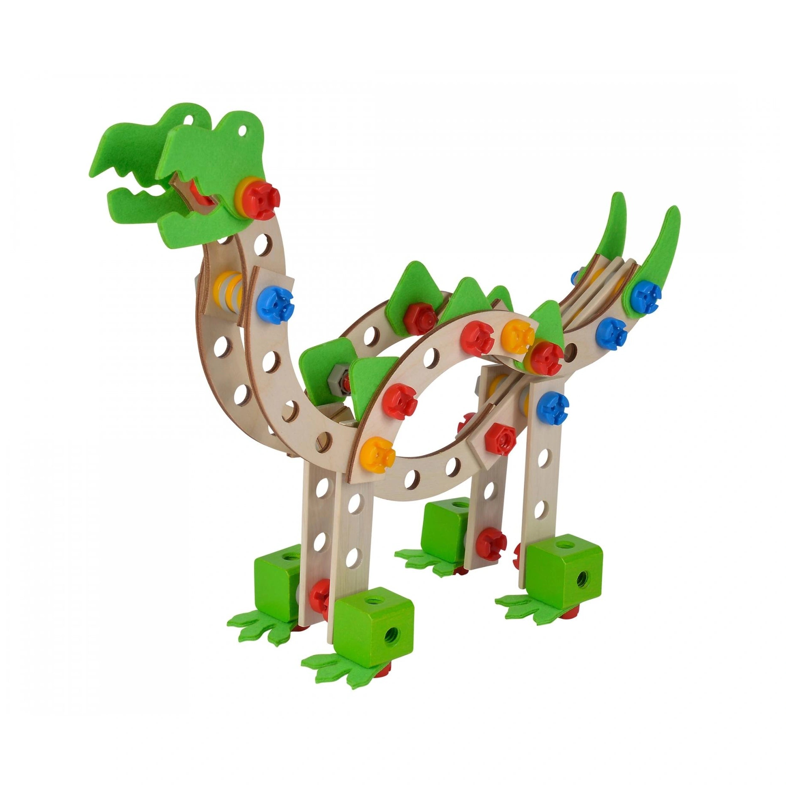 Eichhorn - Constructor Dinosaur - 100 Stuks - Bouwset Speelgoed - Bouwset Speelgoed