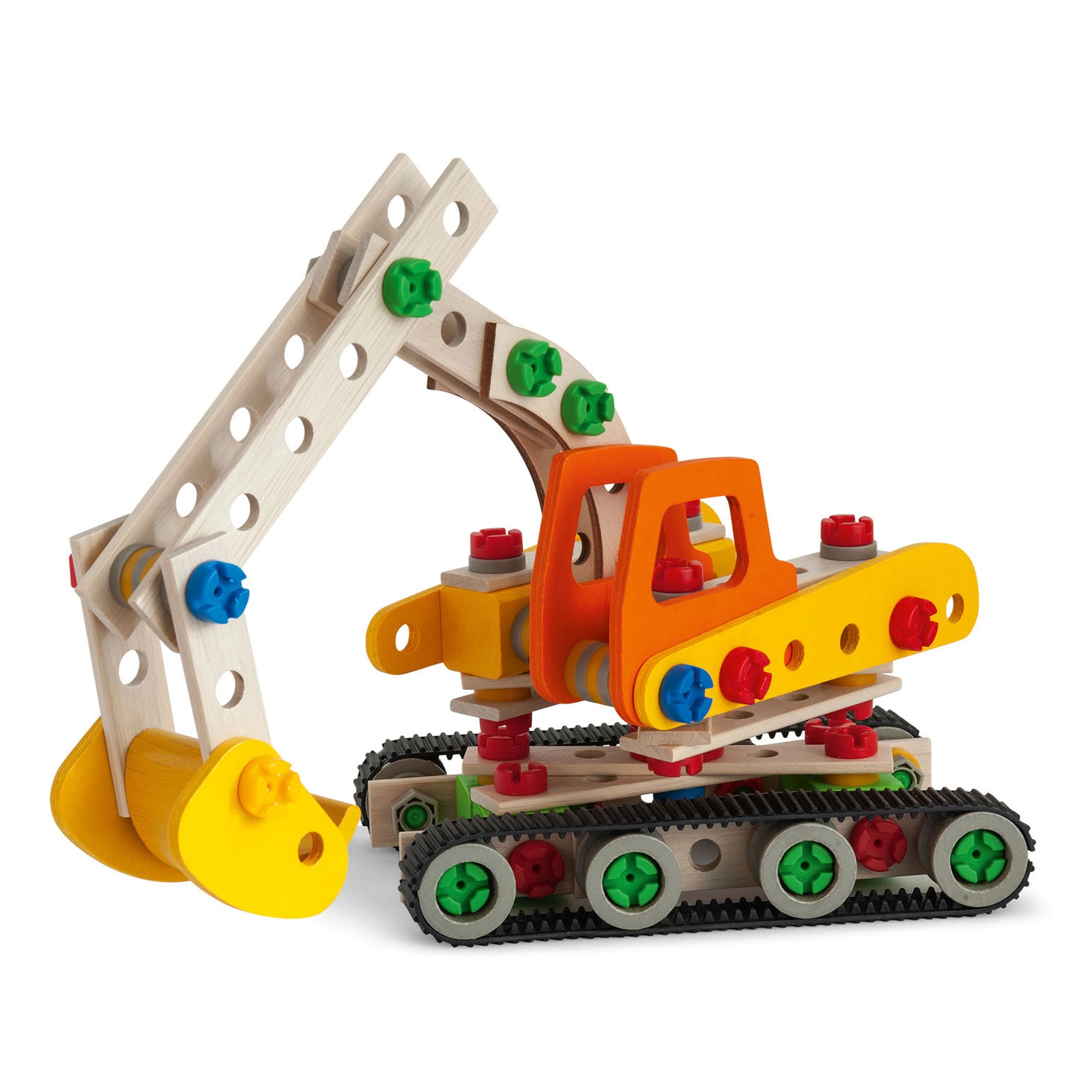 Eichhorn - Constructor Werkvoertuigen 4 in 1 - 170 Stuks - Bouwset Speelgoed - Bouwset Speelgoed