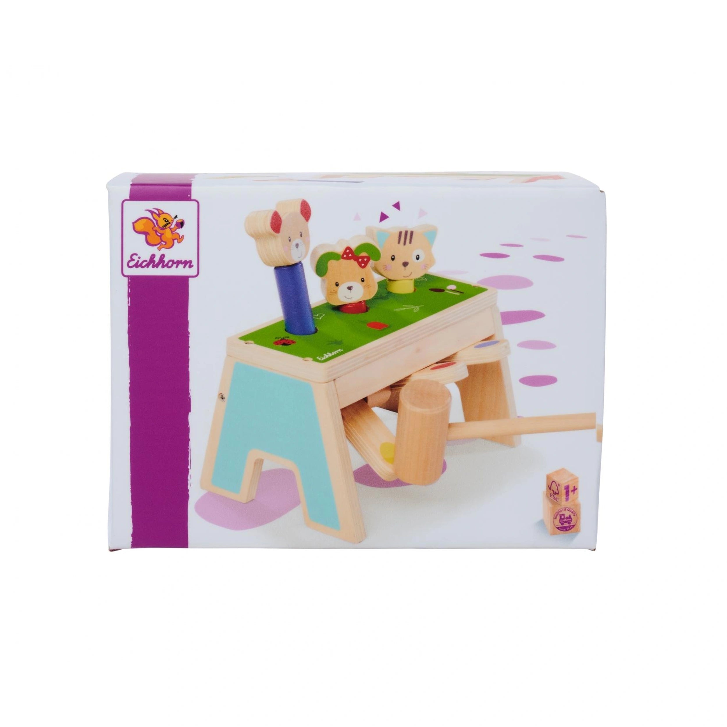 Eichhorn - Klopspel Pop Up - Baby Activiteitsspeelgoed