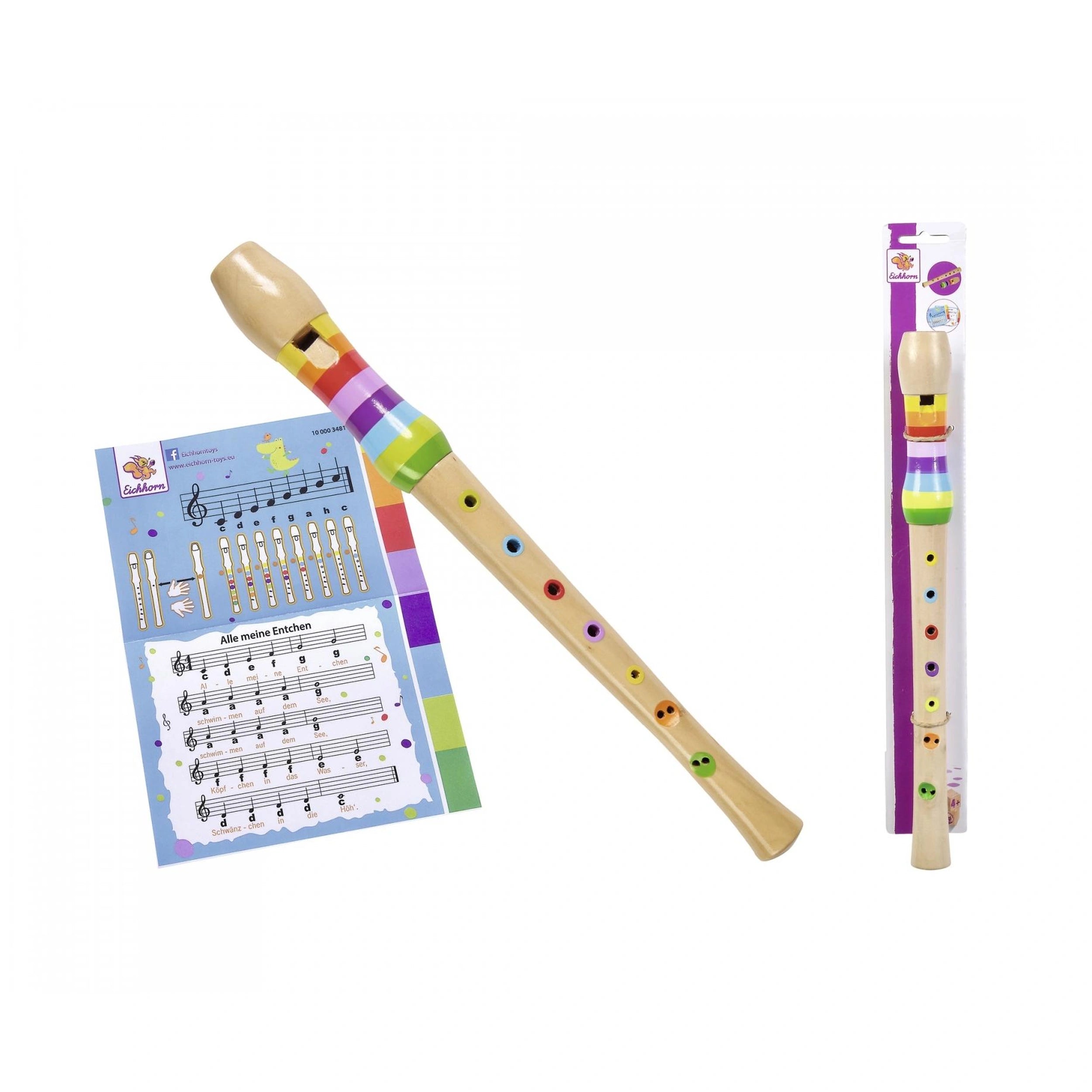 Eichhorn - Music Wooden-Flute 32cm - Musical Instruments - Musical Instruments