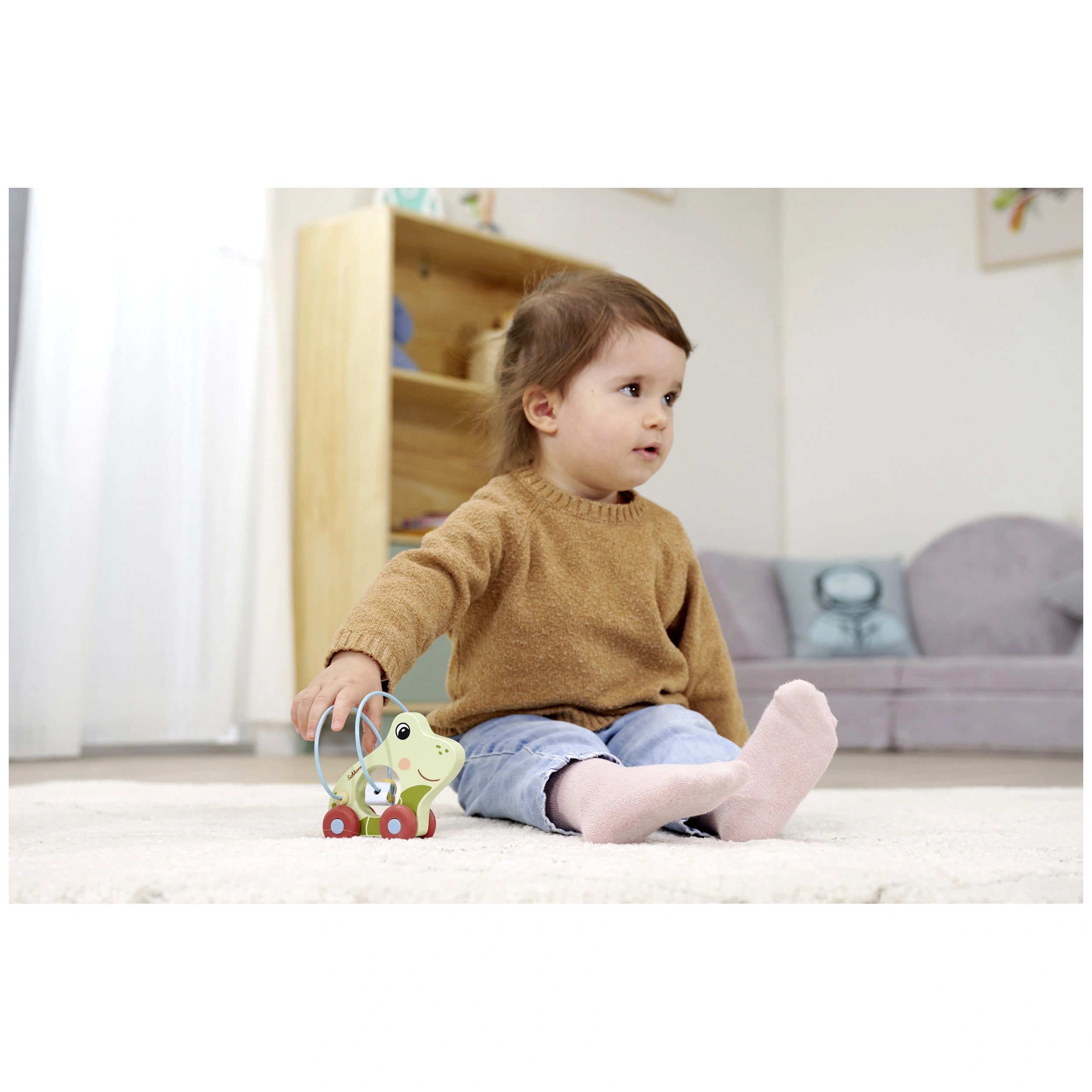 Eichhorn - Duwkikker - Baby Activiteit Speelgoed