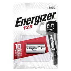 Energizer Cr123 Camera Battery Cr123A Lithium 1500 Mah 3 V 1 Pc(S)