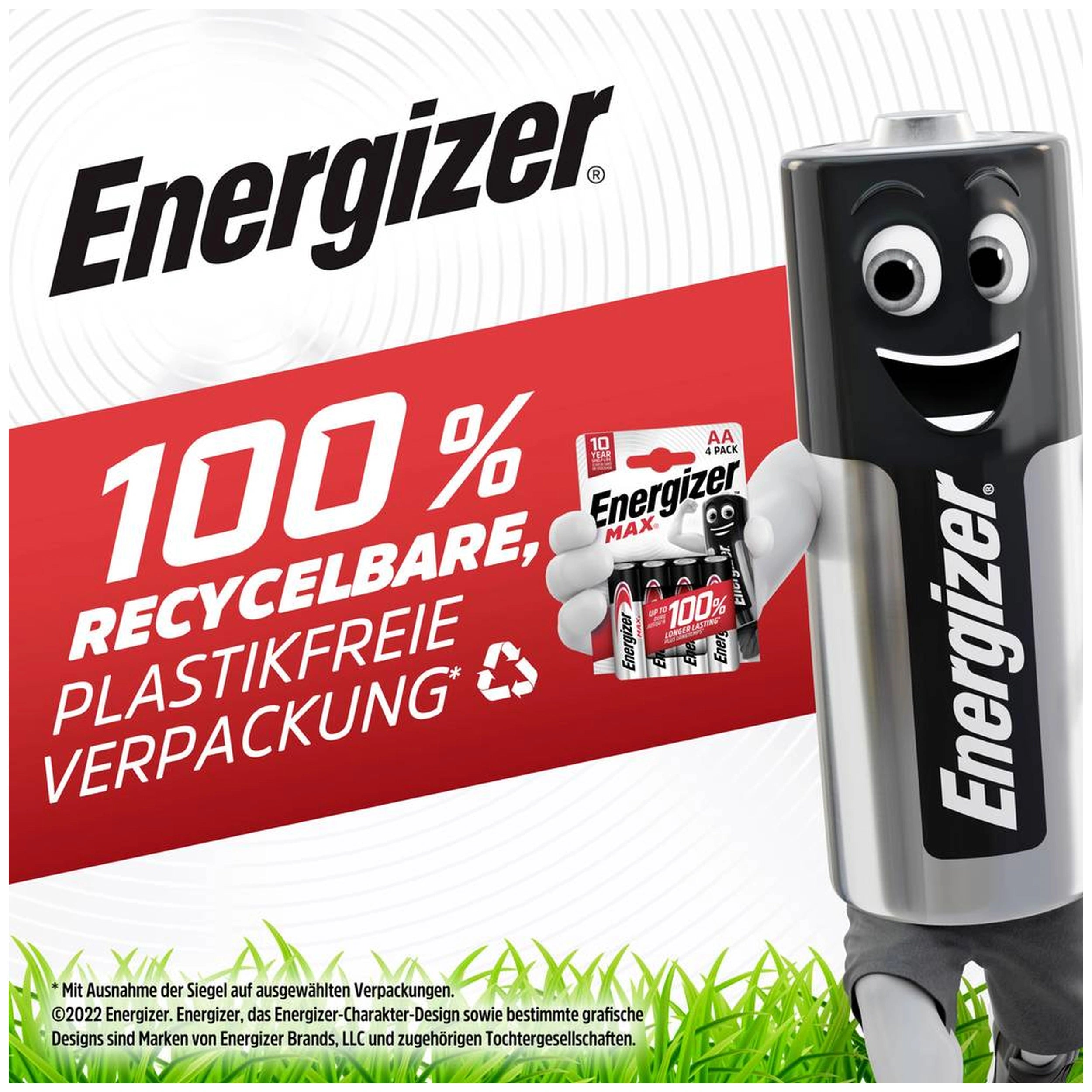 Energizer Max 6Lr61 9 V / Pp3 Batterij Alkaline-Mangaans 9 V 1 Stuk(s)