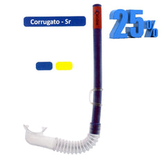 Escubia - Corrugato Allergievrij Pvc Duiksnorkel