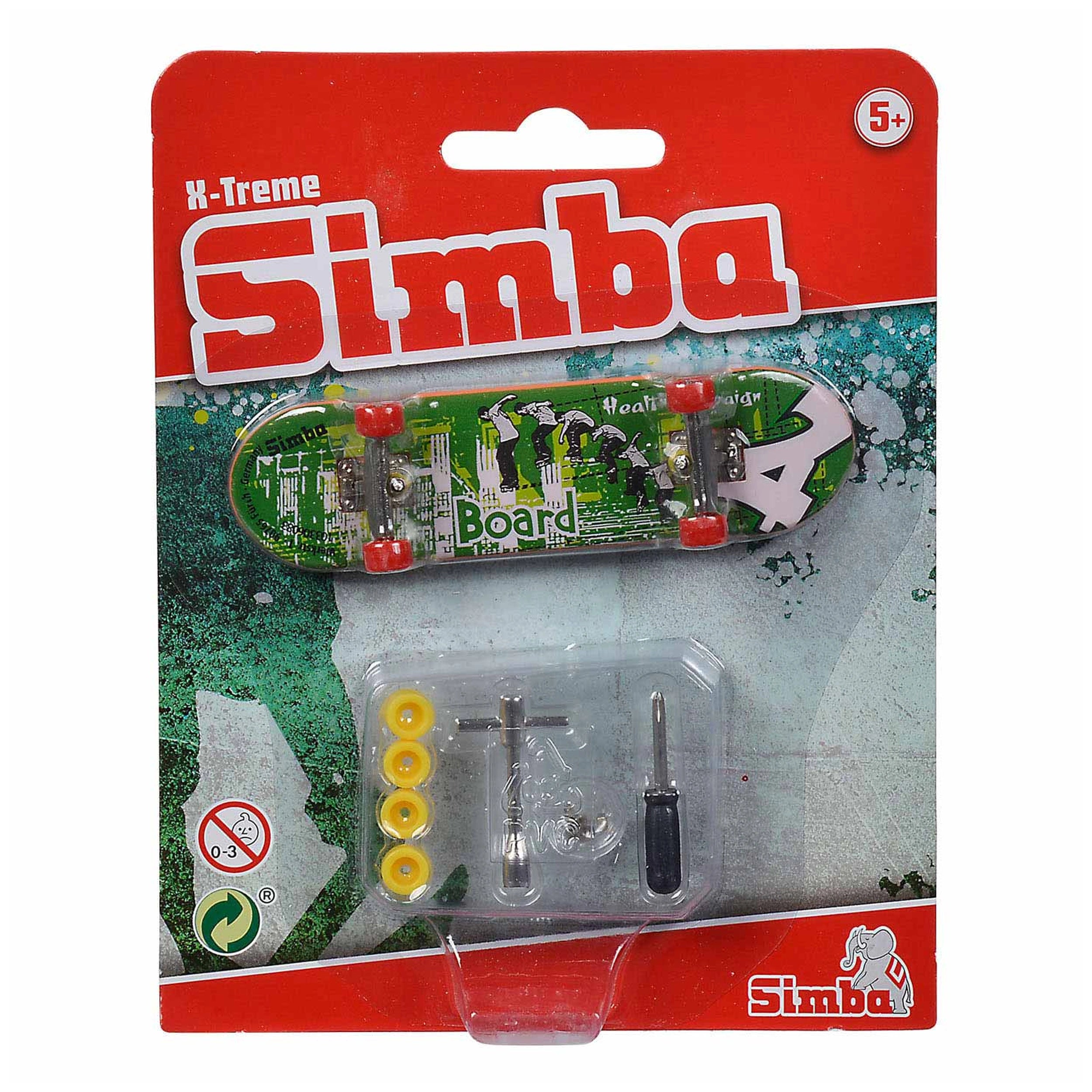 Finger Skateboard X-Treme Color with Accessories - Toy Playsets