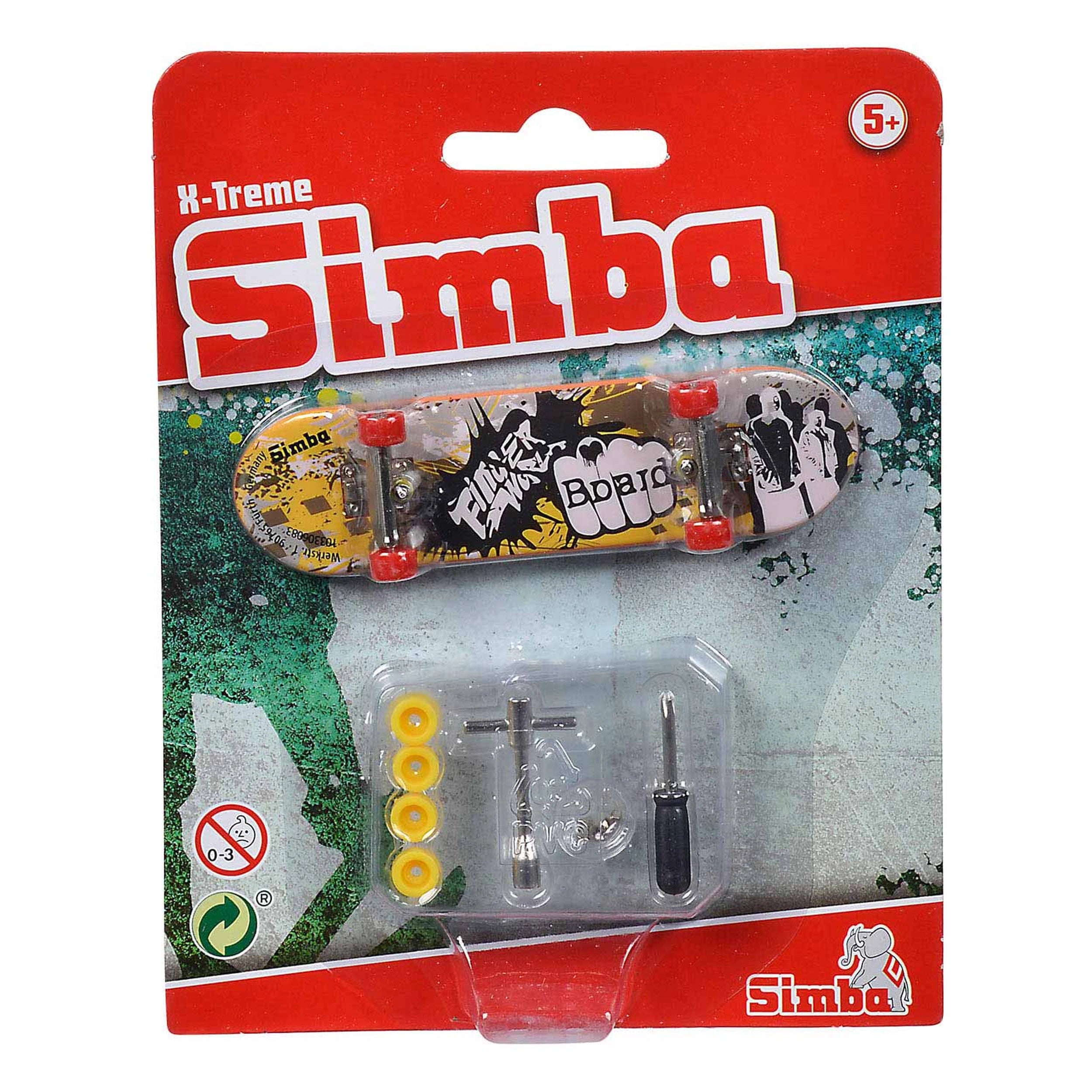 Finger Skateboard X-Treme Color with Accessories - Toy Playsets