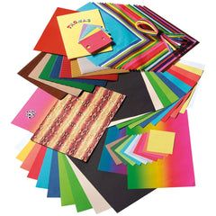 Folia - Bastel Papier-Set Creative Box All Year Round 323 Pieces Multi Coloured Sheets - Arts & Crafts