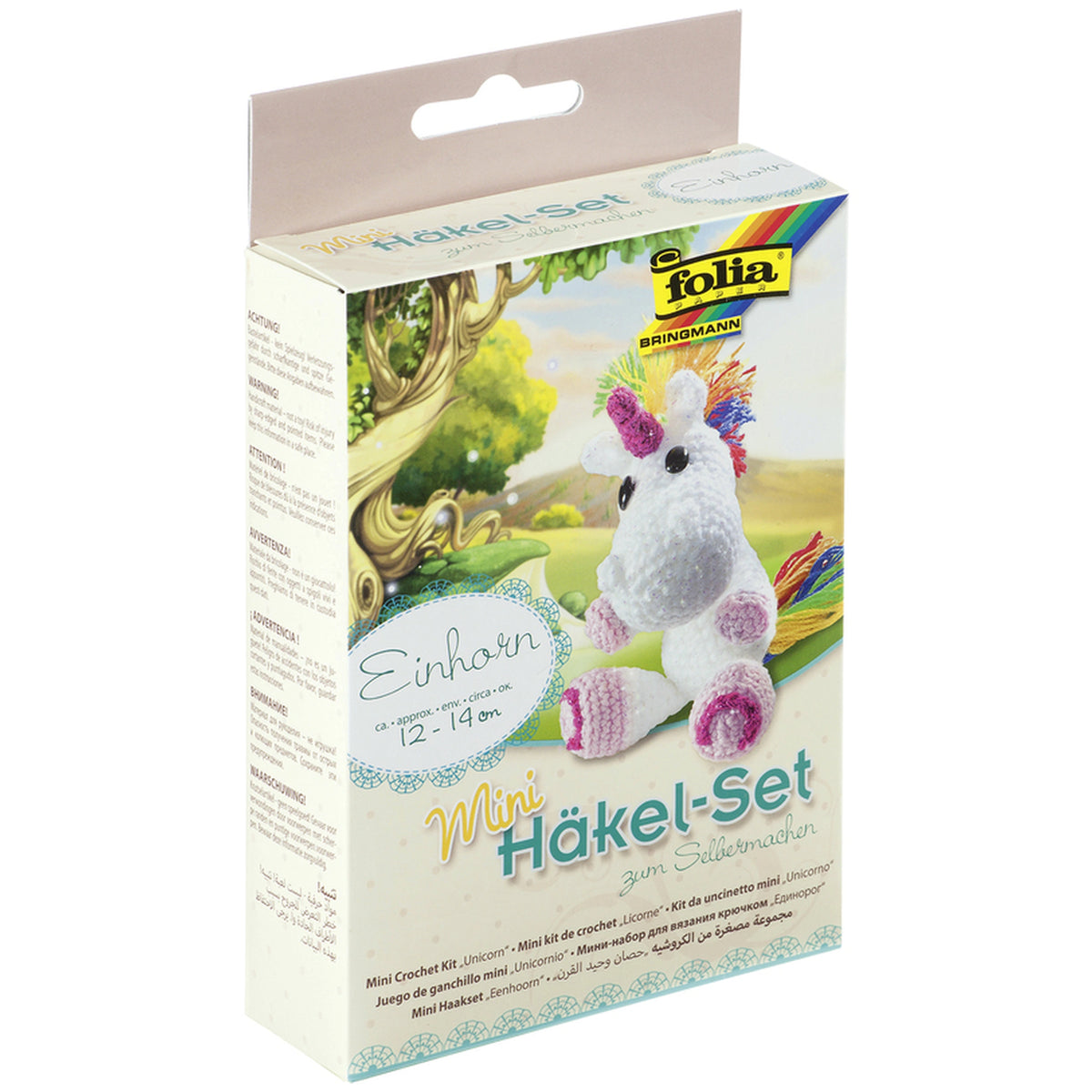 Folia - Mini Haakset - Eenhoorn - Kunst & Ambachten
