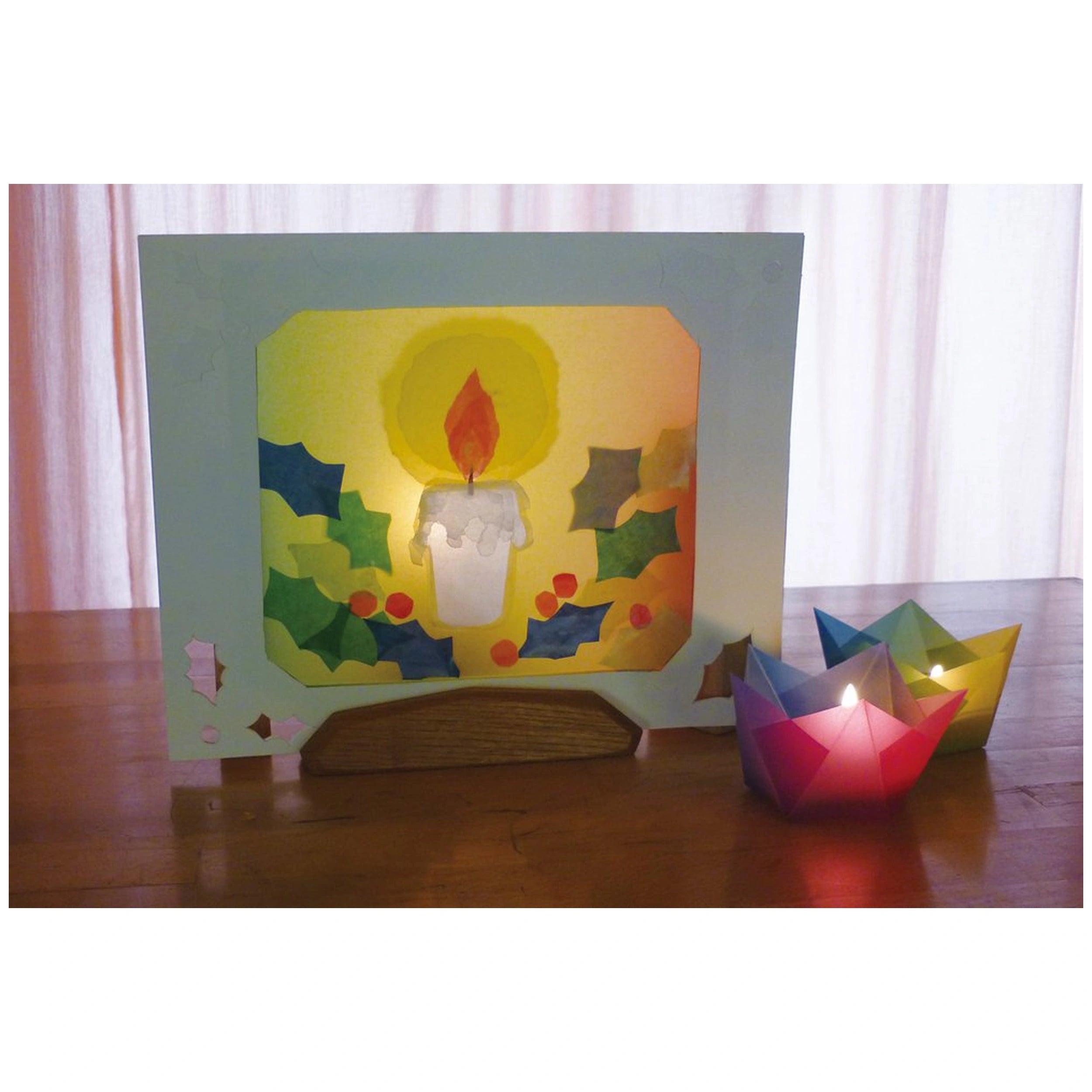 Folia - Transparentpapier Block 18.5 X 29.7 Cm Format 42 Gr 10 Pieces Multi Coloured Sheets - Arts & Crafts