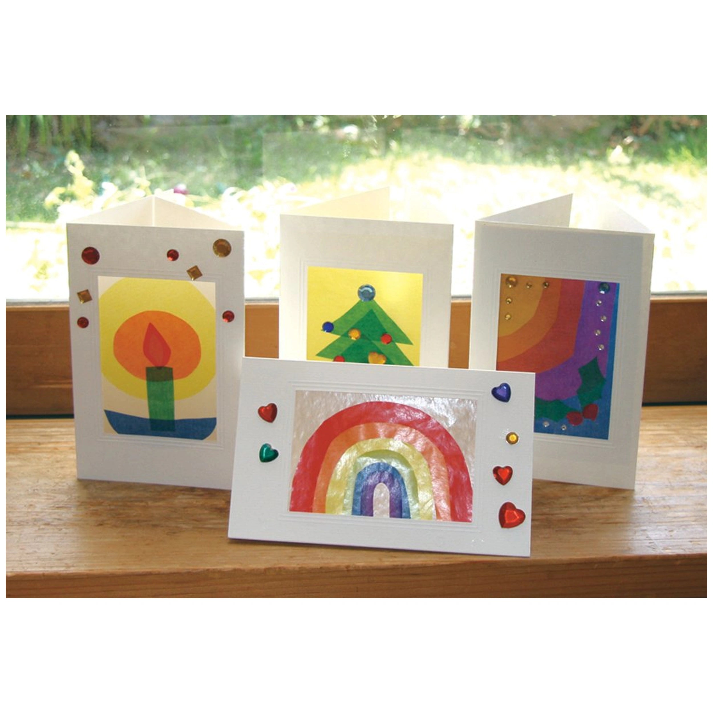 Folia - Transparentpapier Block 18.5 X 29.7 Cm Format 42 Gr 10 Pieces Multi Coloured Sheets - Arts & Crafts
