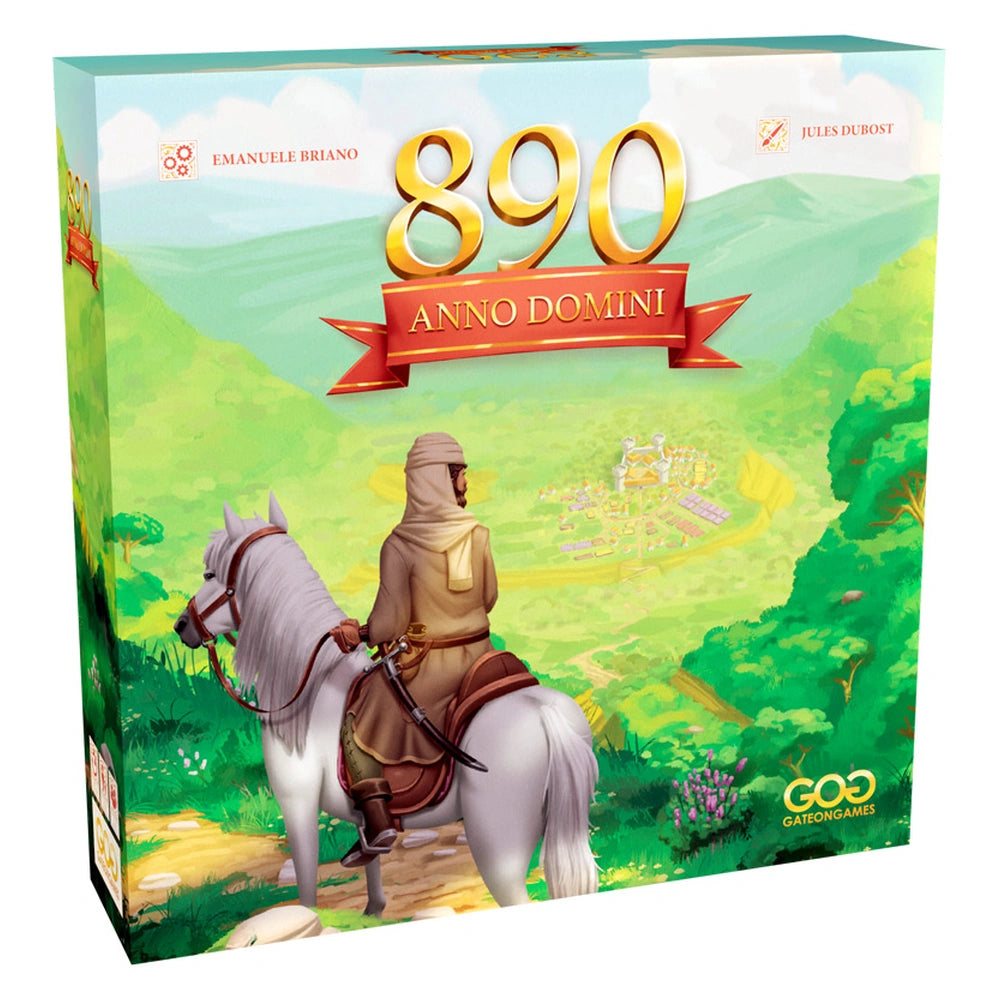 GateOnGames - 890 Anno Domini - Bordspellen - 10+ - GOG30643 - Italiaanse Editie