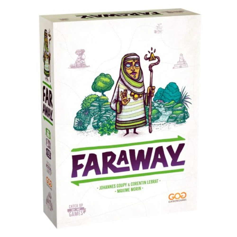 GateOnGames - Faraway - Cover Verde - Board Games Age: +10 - GOG32517 - Italian Edition