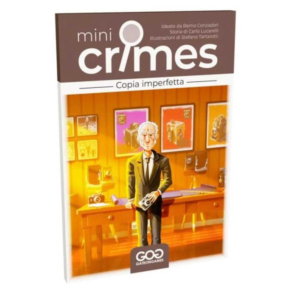 GateOnGames - Mini Crimes S2 - Copia Imperfetta - Board Games Age: +8 - GOG30227 - Italian Edition