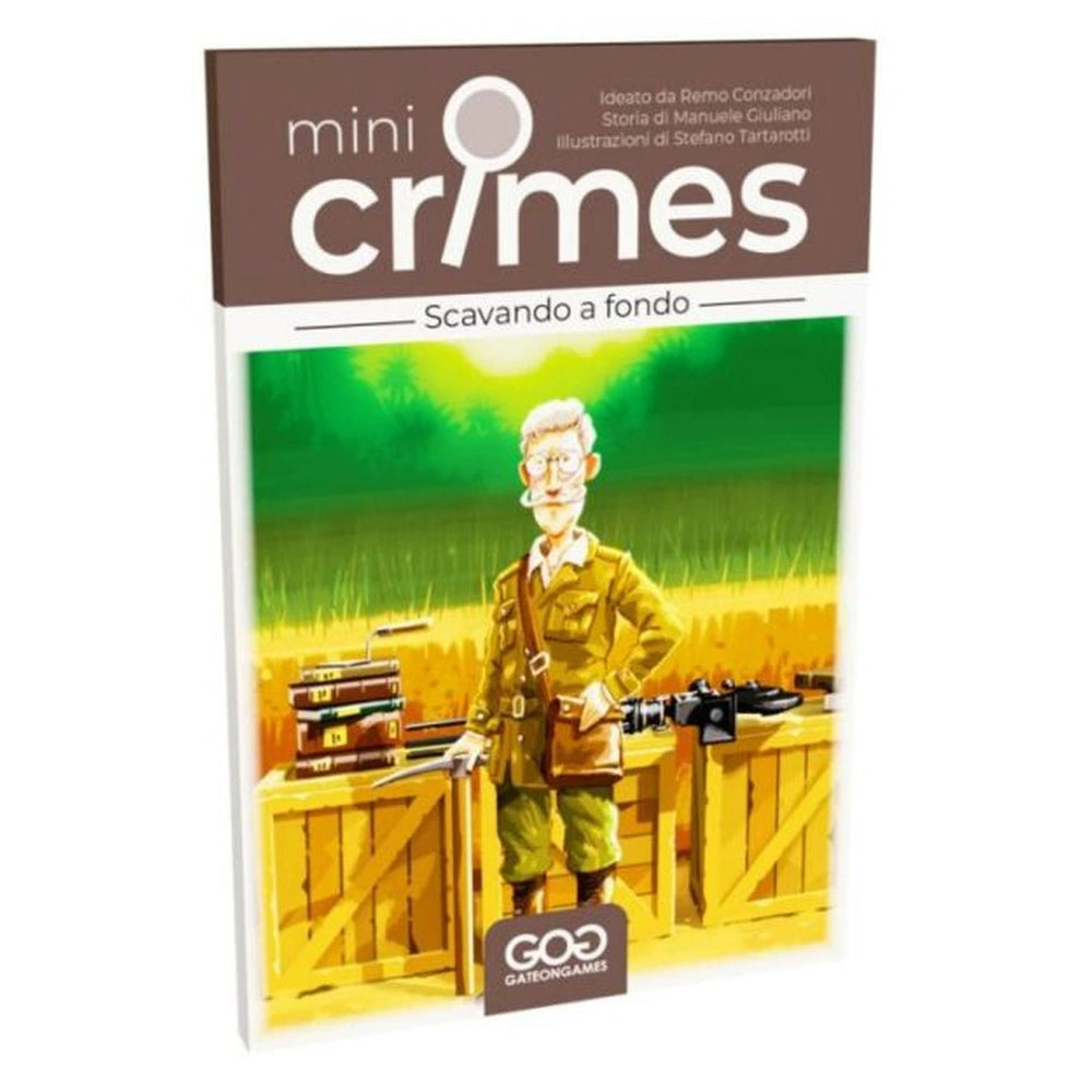 Gate On Games - Mini Crimes - Bordspellen - 8+ - GOG30223 - Italiaanse Editie