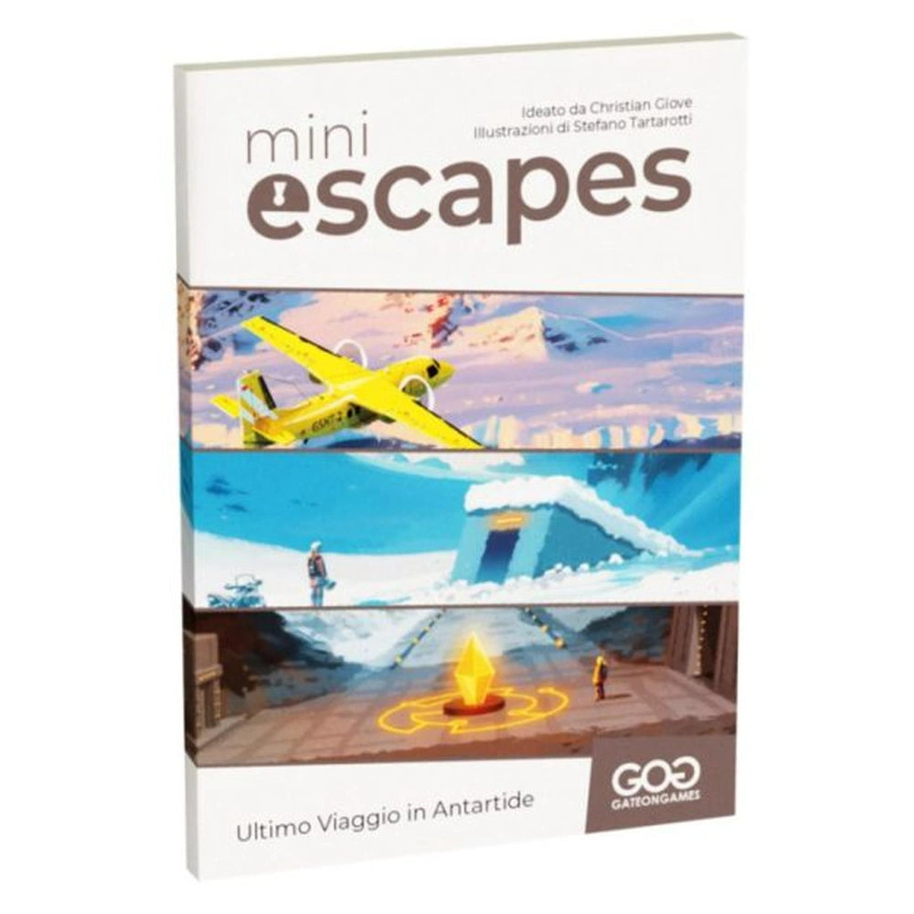 GateOnGames - Mini Escapes - Ultimo Viaggio in Antartide - Board Games Age: +12 - GOG31232 - Italian Edition