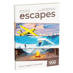 GateOnGames - Mini Escapes - Ultimo Viaggio in Antartide - Board Games Age: +12 - GOG31232 - Italian Edition