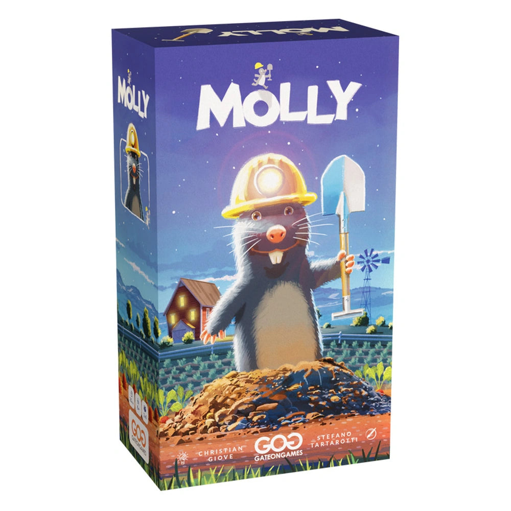 GateOnGames - Molly - Bordspellen - 6+ - GOG24730 - Italiaanse Editie