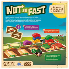 GateOnGames - Not so Fast - Board Games Age: +7 - GOG42714 - Italian Edition