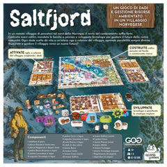 GateOnGames - Saltfjord - Bordspellen - 14+ - GOG22274 - Italiaanse Editie