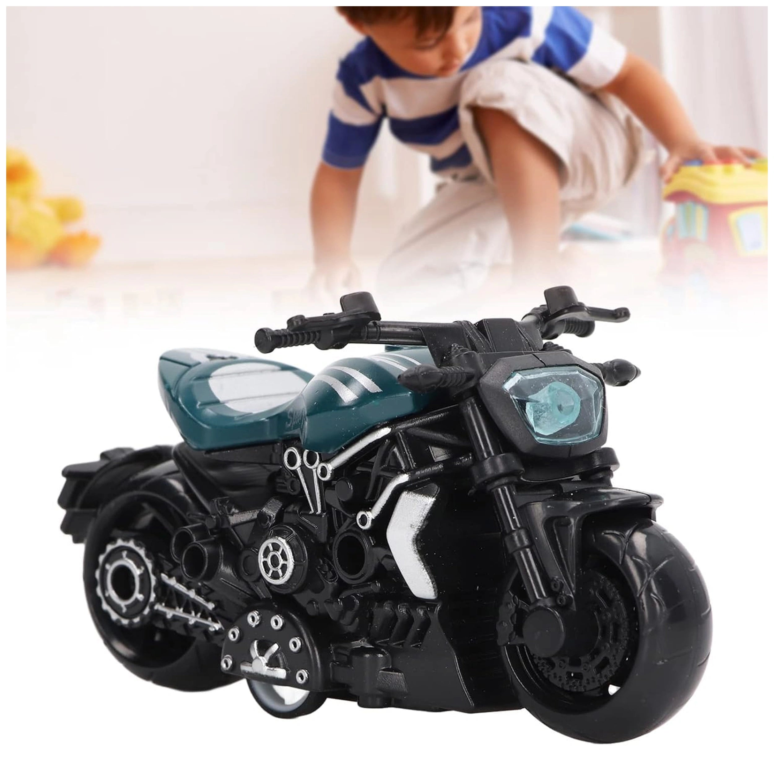 Ginmar - 1:32 Schaal Die-Cast Terugtrekmotorfietsen