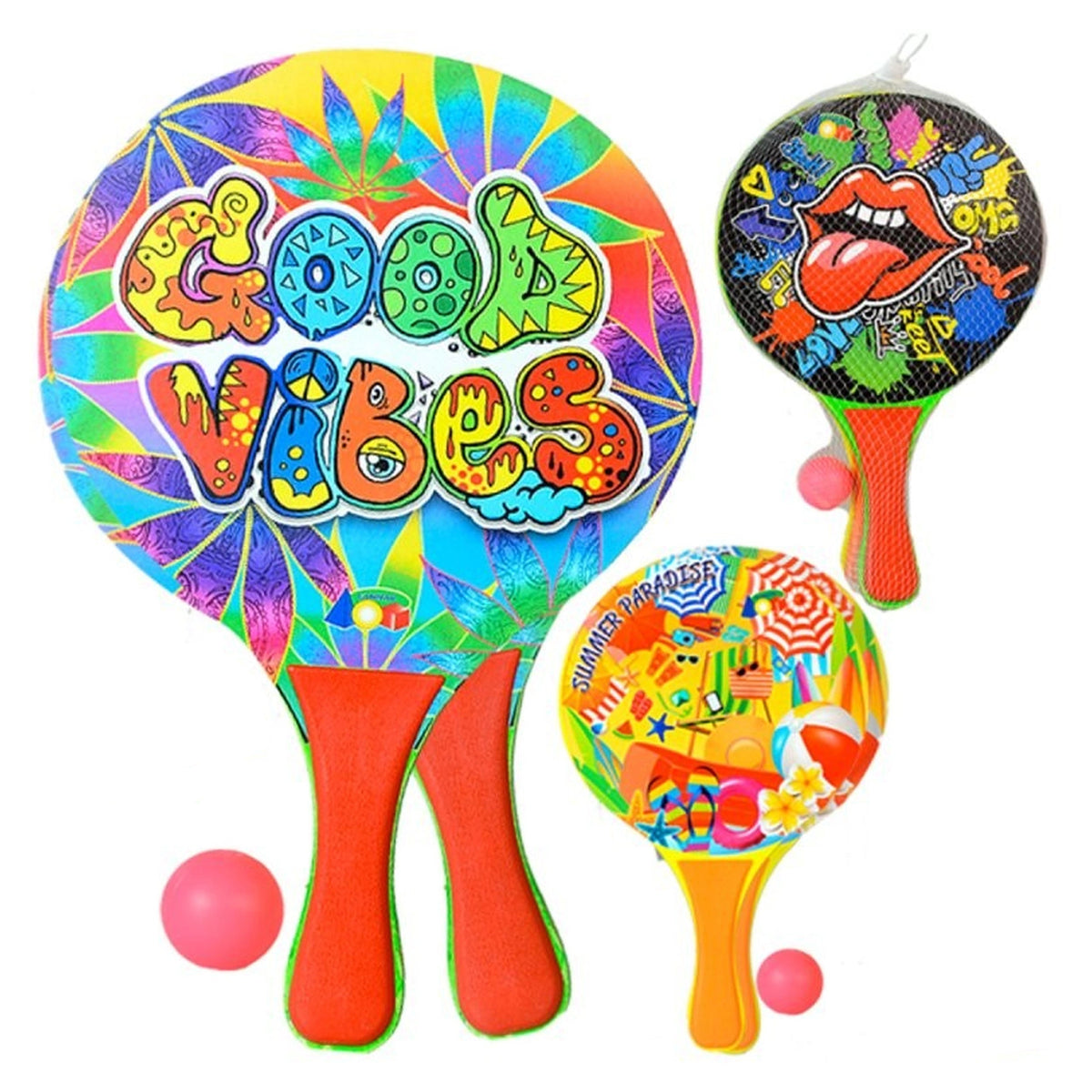 Ginmar - Strand Paddle Set - Levendig Ontwerp