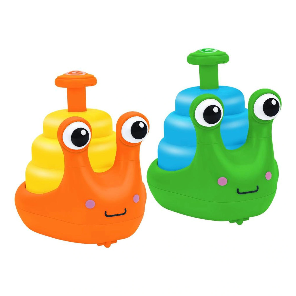 Globo - Vitamina-G-Little-Snalt-Light-Sounds-Push-Pull-Toy - Action-Toys
