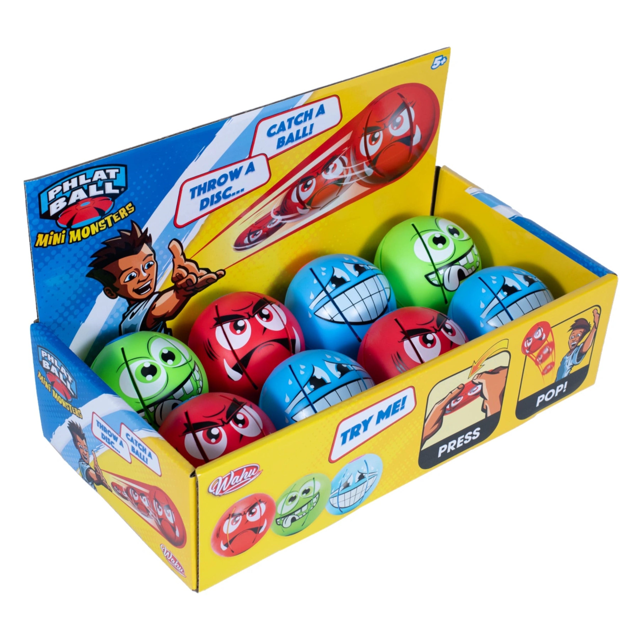Goliath - Wahu Kamuolys Phlat Ball Mini Monsters Sport Speelgoed