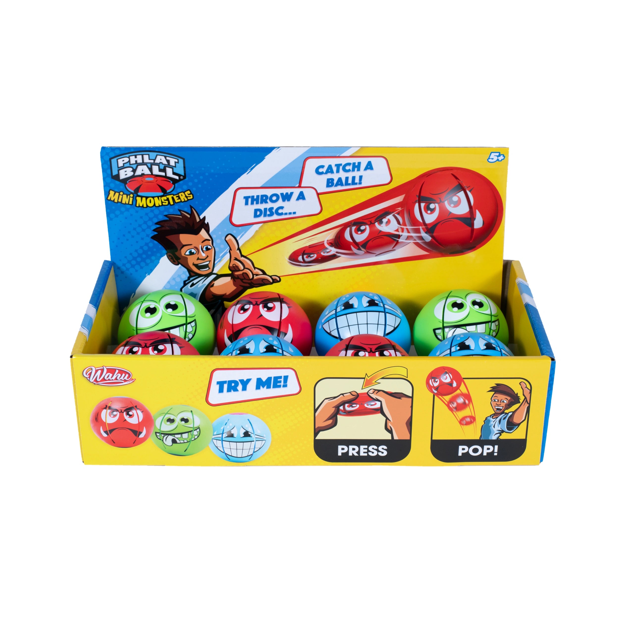 Goliath - Wahu Kamuolys Phlat Ball Mini Monsters Sport Speelgoed