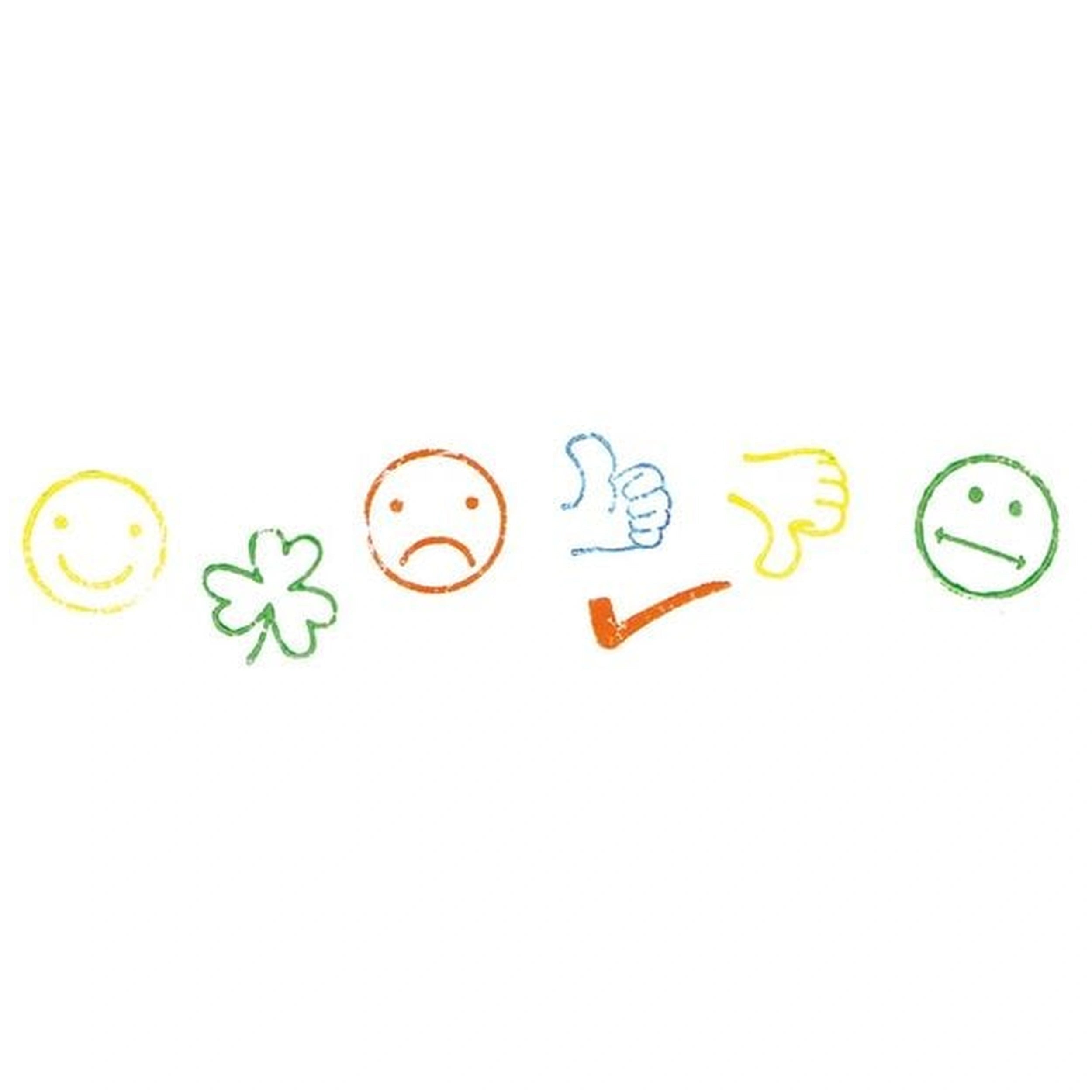 Gollness - Cloverleaf en Smile Stempelset - Kunst & Ambachten