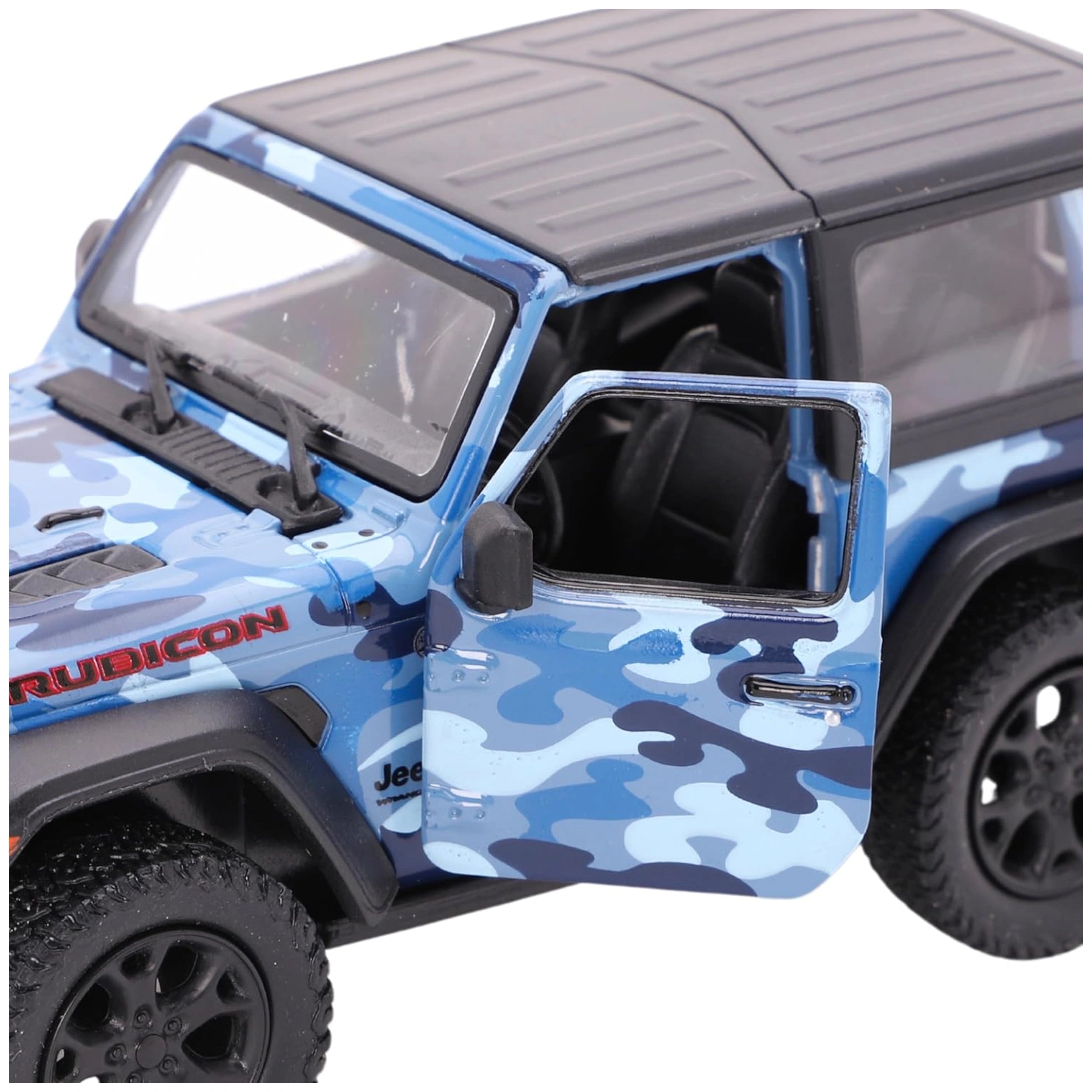 Gollness - Jeep Wrangler Camouflage 2018 Die-Cast Model 1-34 - 12.5 Cm - Play Vehicles