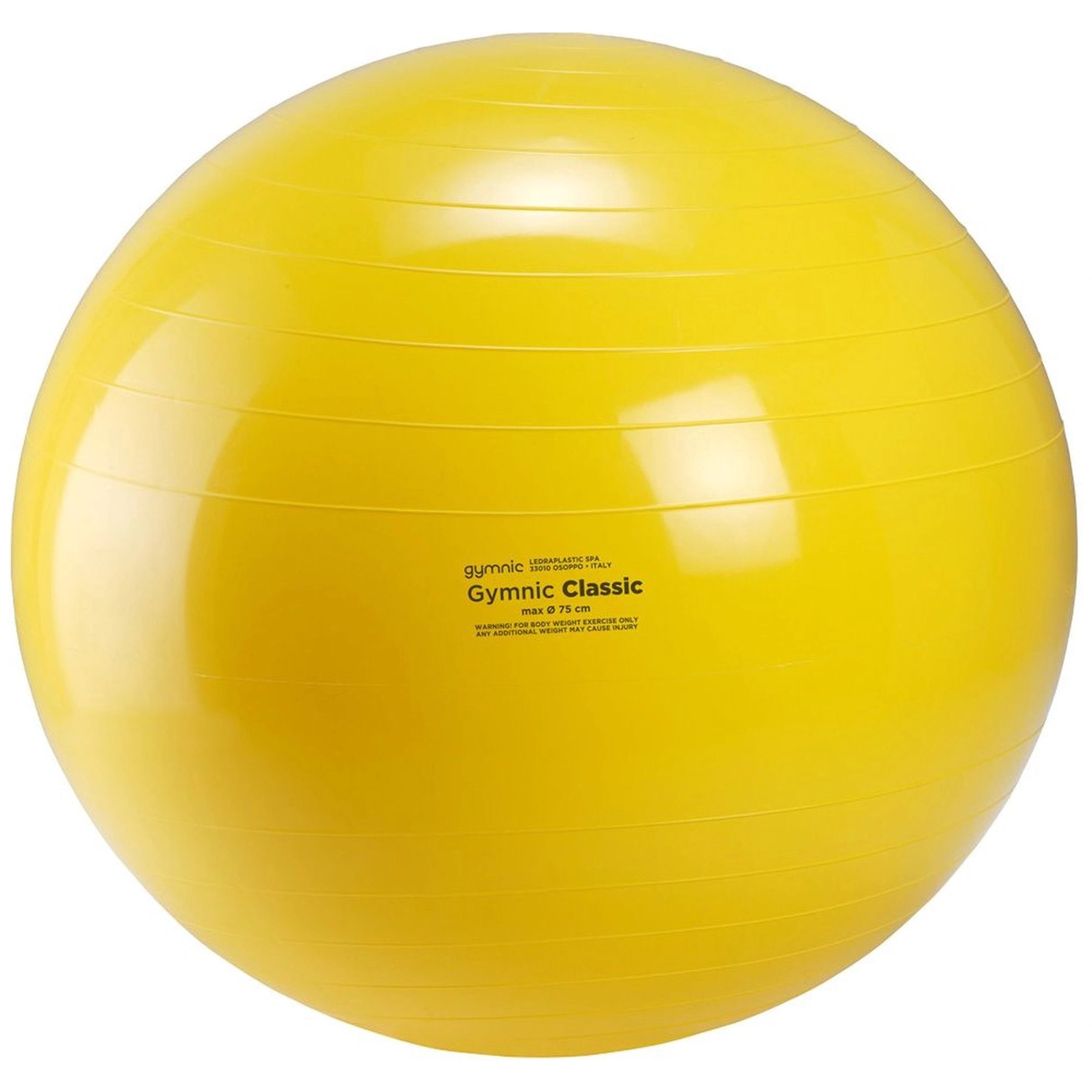Gymnic - Classic Fitnessbal 75 cm Geel