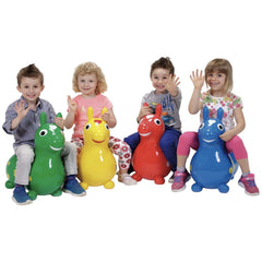 Gymnic - Rody Rijdend Speelgoed Springpaard Blauw