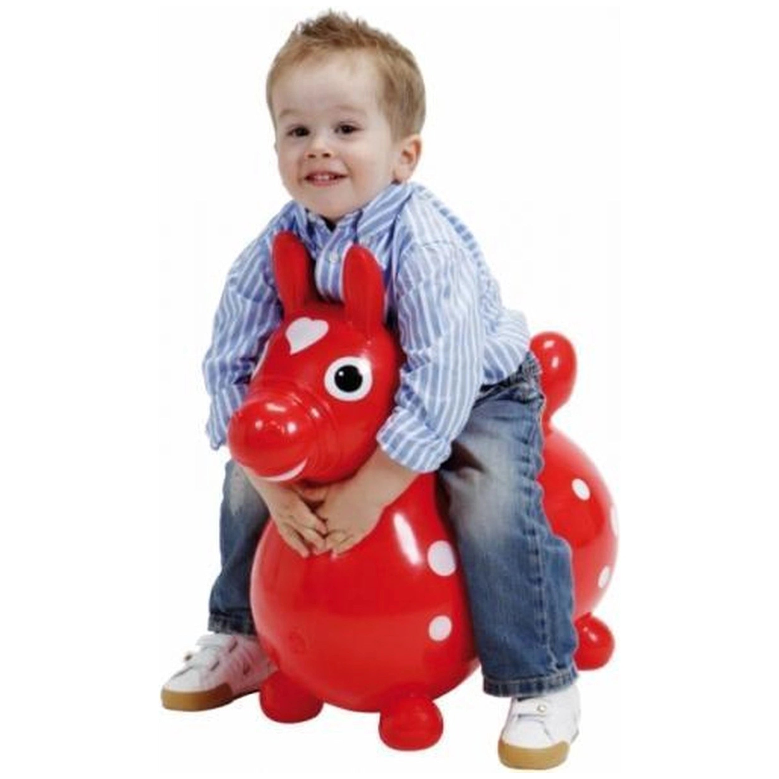 Gymnic - Rody Rijdend Speelgoed Springpaard Blauw