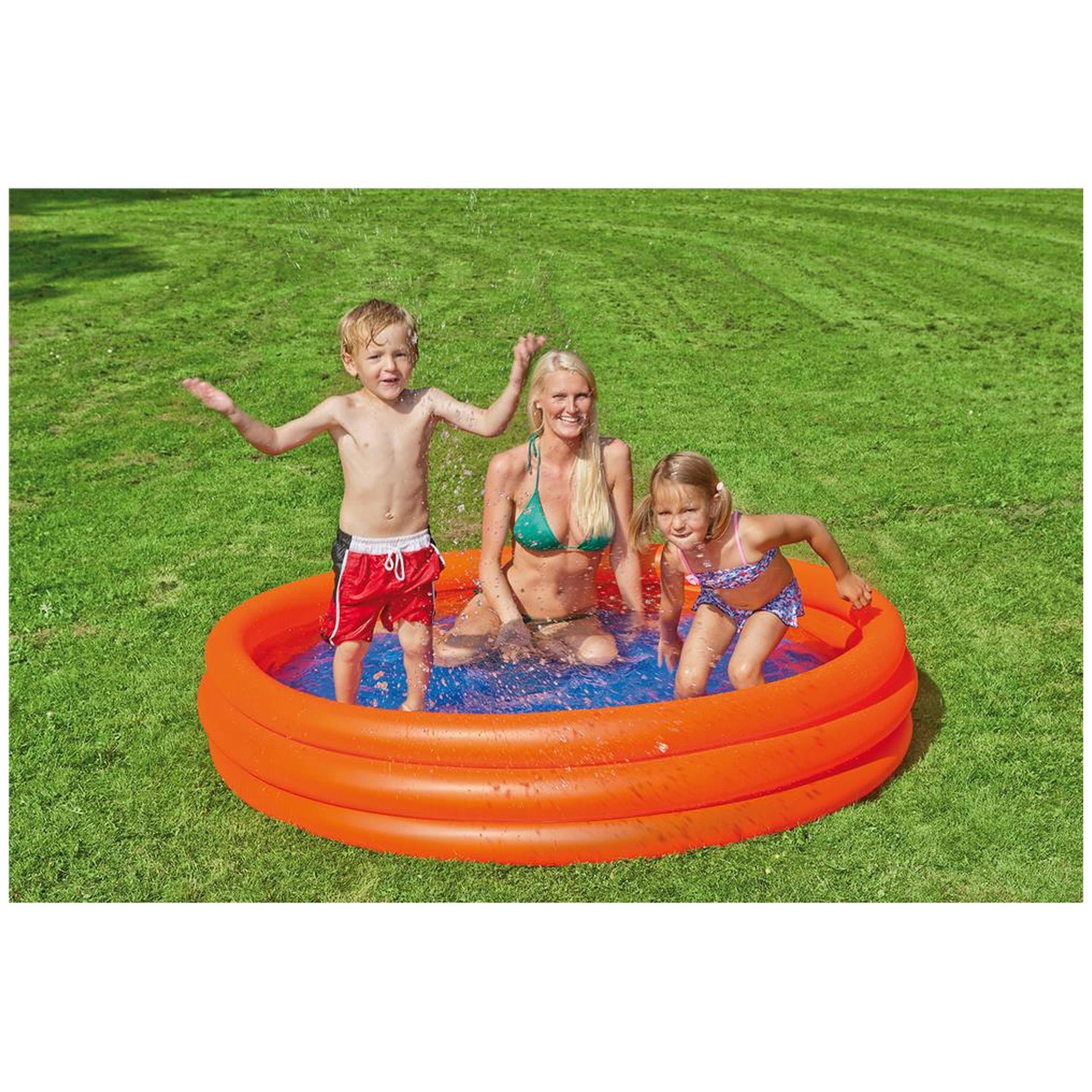 Happy People - Zwembad Met Drie Ringen Voor Kinderen 157 X 28 Cm