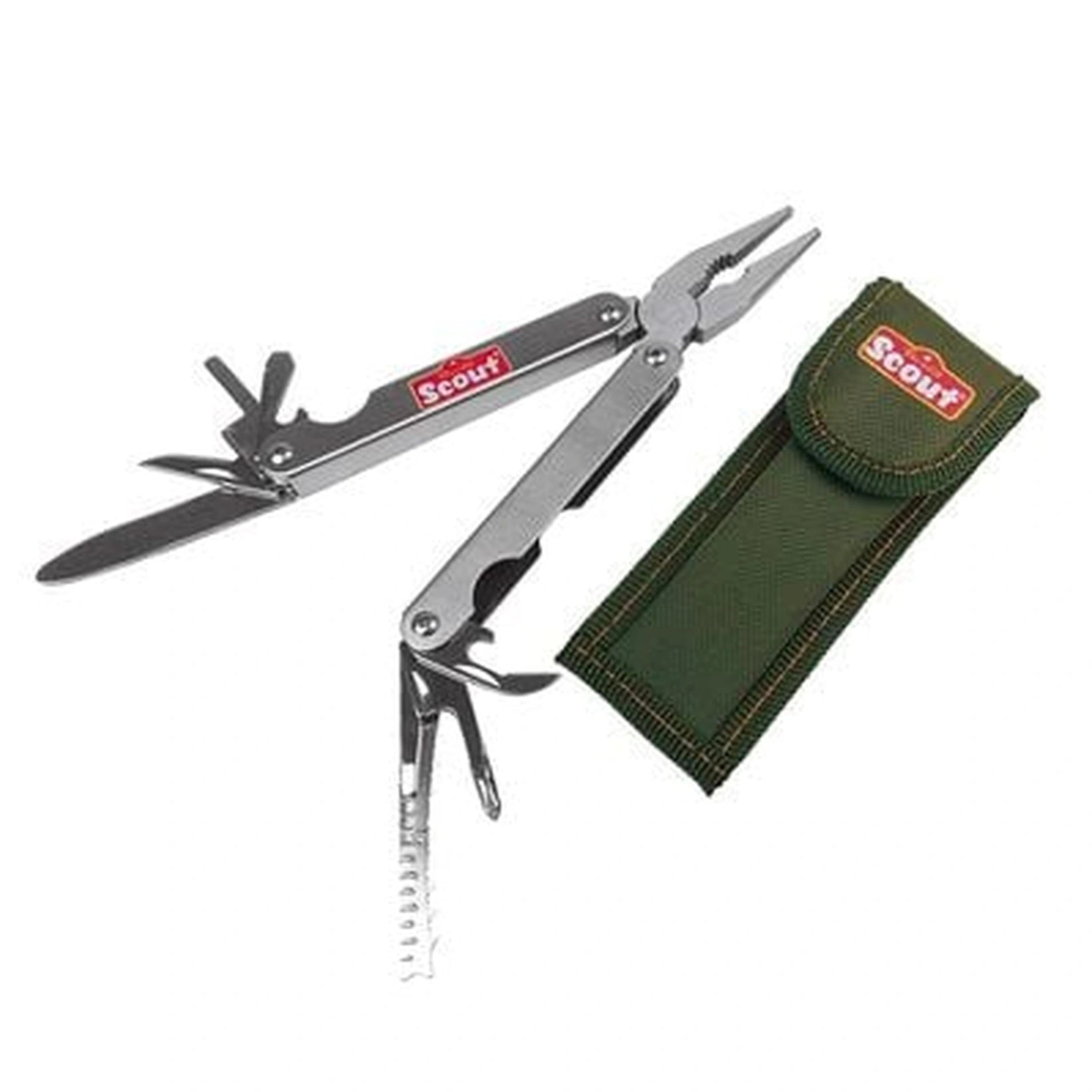 Happy People - Scout Tools - Childrens Multifunction Tool With Nylon Belt Pouch