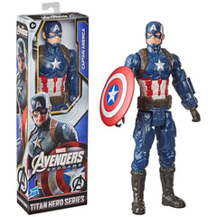 Hasbro - Titan Hero Captain America - Actie- en Speelgoedfiguren