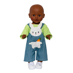 Heless - Poppen - Bunny Lou Poppenkleding Set - 28-35 cm - 3 Jaar - Meisje