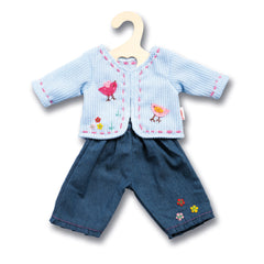 Heless - Jas met Jeans Maat 35-45 Cm - Poppen Speelsets en Speelgoedfiguren
