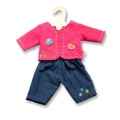 Heless - Jas met Jeans Maat 35-45 Cm - Poppen Speelsets en Speelgoedfiguren