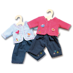 Heless - Jas met Jeans Maat 35-45 Cm - Poppen Speelsets en Speelgoedfiguren