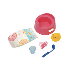 Heless - Potty met Accessoires 15 Cm - Poppen, Speelsets & Speelgoedfiguren