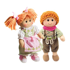 Heless - Seppl Zachte Pop 32 Cm - Poppen, Speelsets & Speelgoedfiguren
