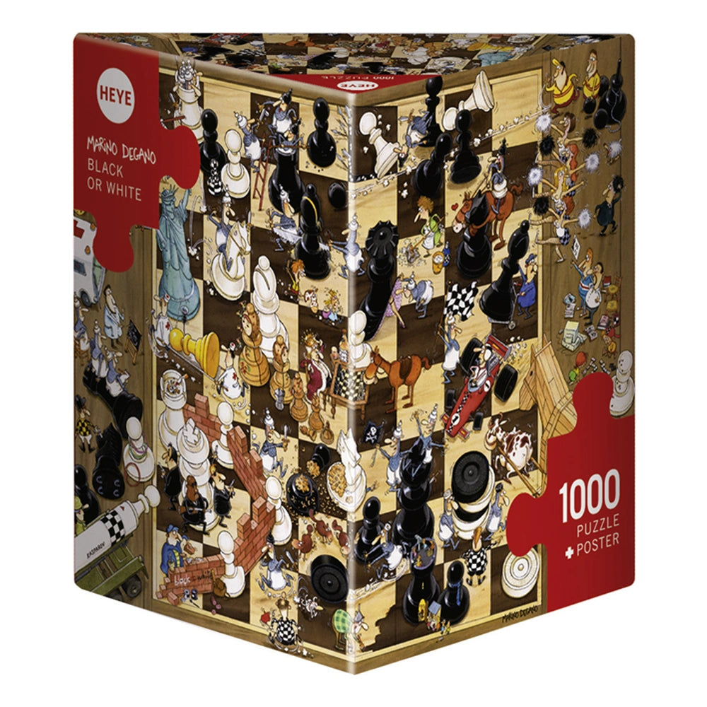 Heye - Black or White Puzzle - Puzzels - +14 - HEY08793