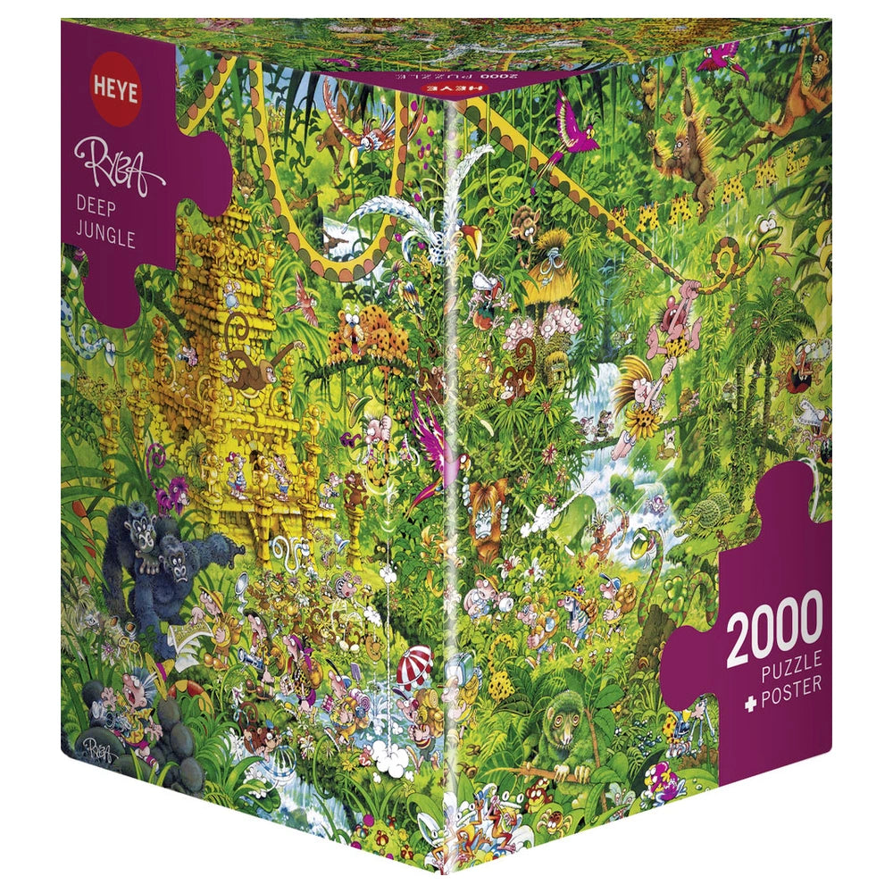 HEYE - Deep Jungle Puzzle - Puzzels - +14 - HEY29892
