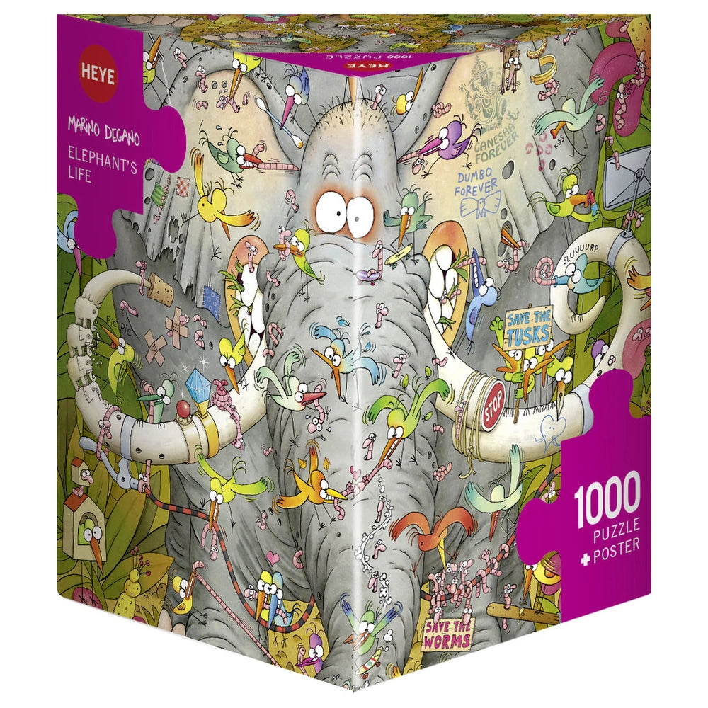 Heye - Elephant's Life - Puzzels - 14+ - HEY29921