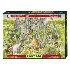 Heye - Puzzle Jurassic Habitat online kaufen - Marino Degano - Puzzle Age: +14 - HEY29727