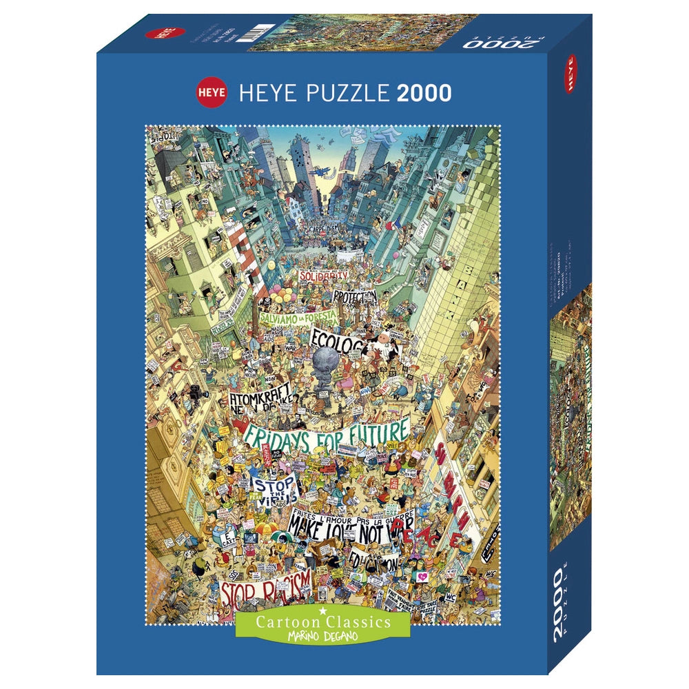 Heye - Protest! Puzzel - Puzzels - +14 - HEY29820