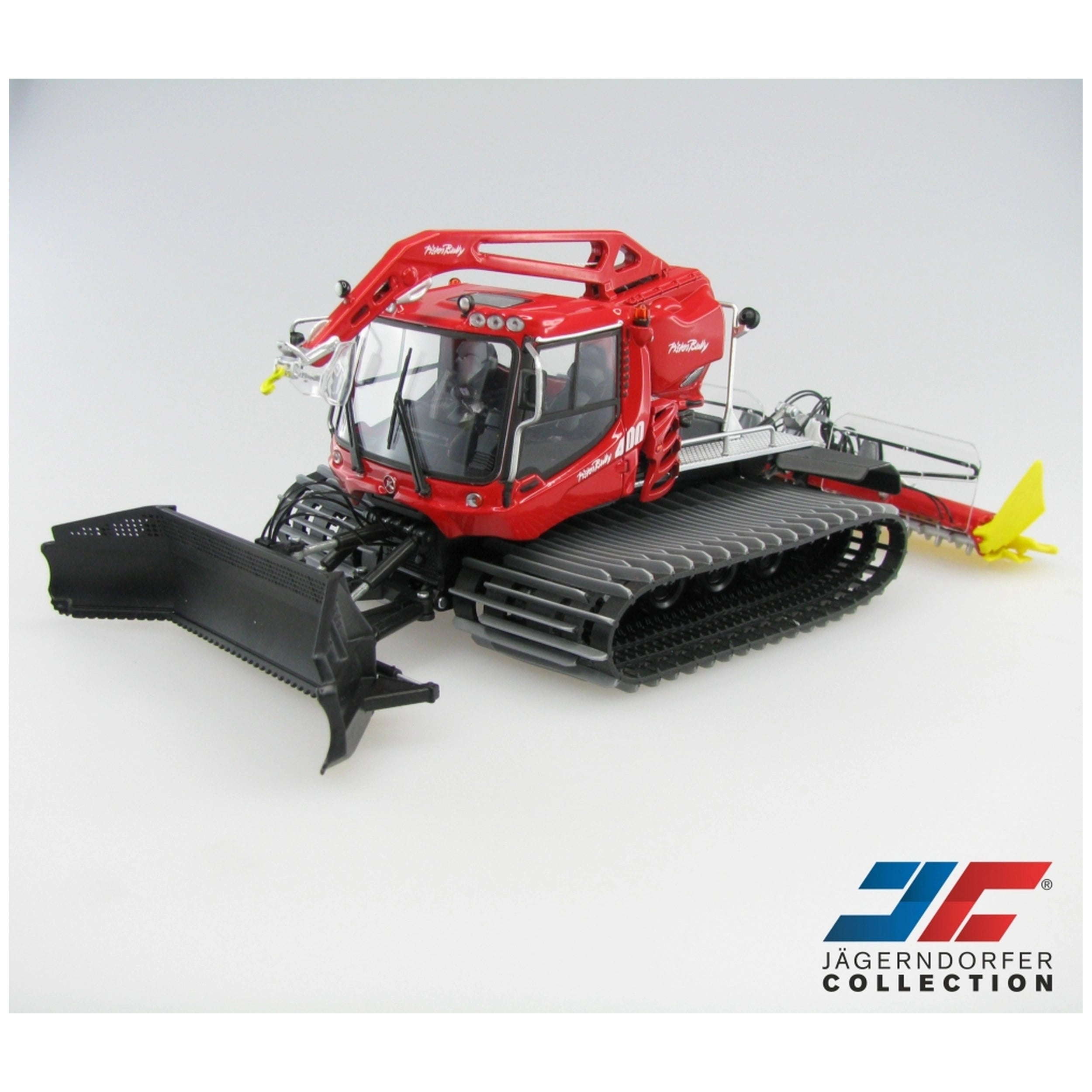 Jagerndorfer - PistenBully 400 W Sneeuwschoonmaker met Lier 1:32 - Speelvoertuigen