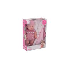 Johntoy - Baby Rose Baby Doll Deluxe 35Cm - Poppen, Speelsets & Speelgoedfiguren