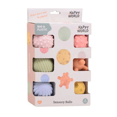Johntoy - Bioplastische Motor- en Sensorische Ballen - Baby Activiteit Speelgoed
